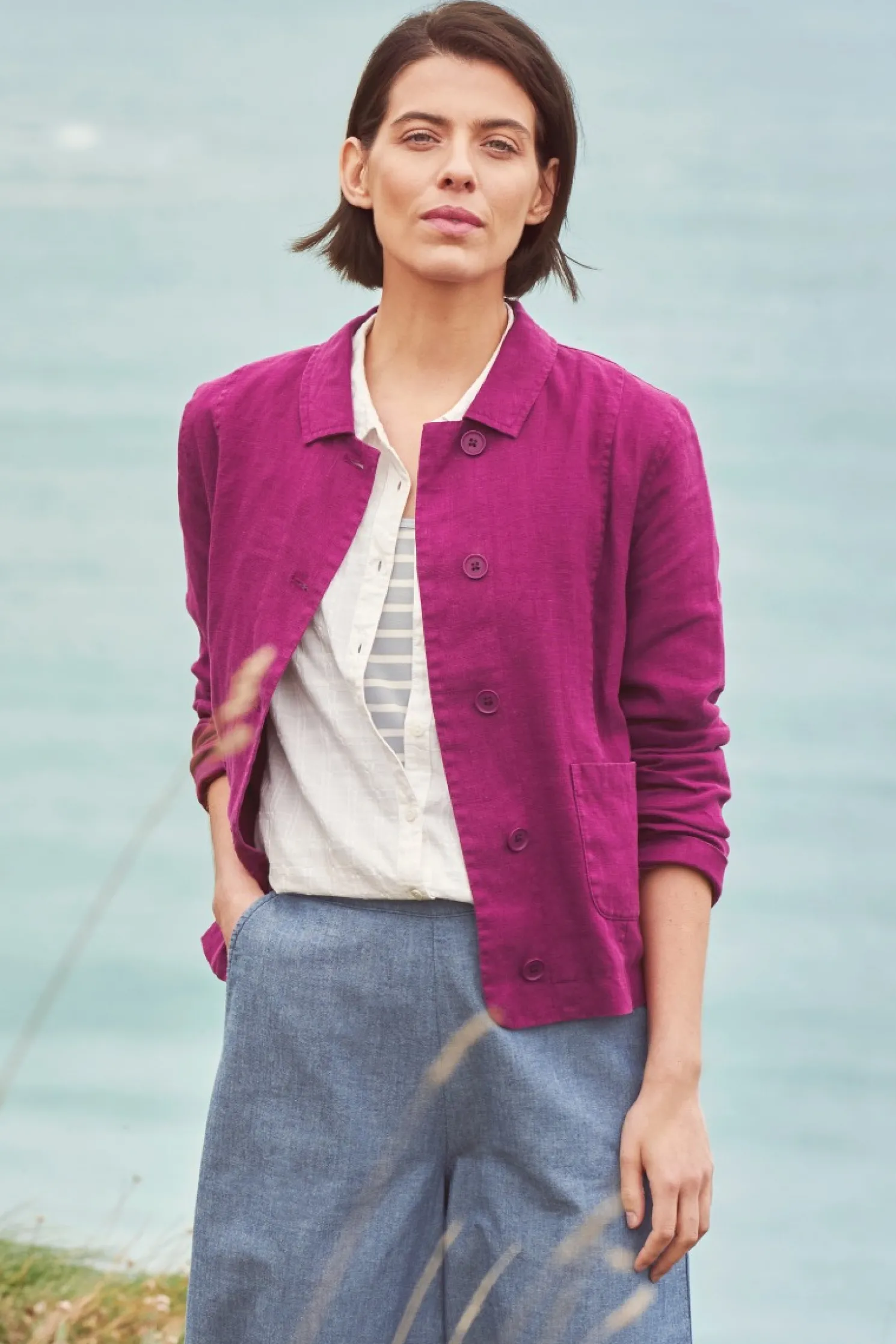 Arame Linen Jacket