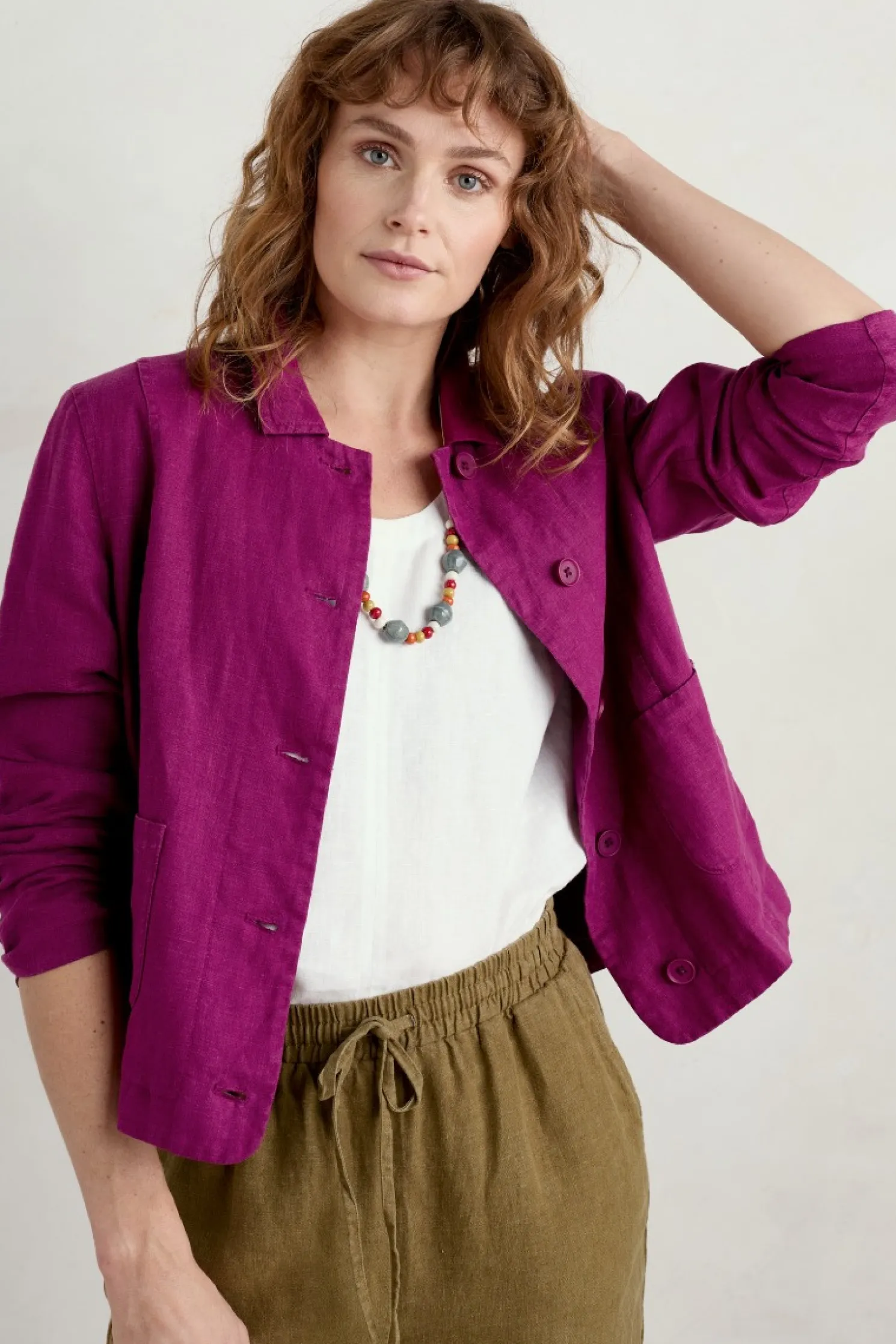 Arame Linen Jacket