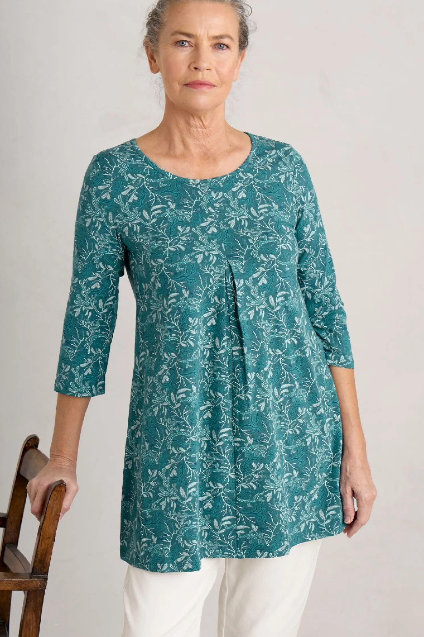 Arusha Cotton Jersey Tunic (Gots)