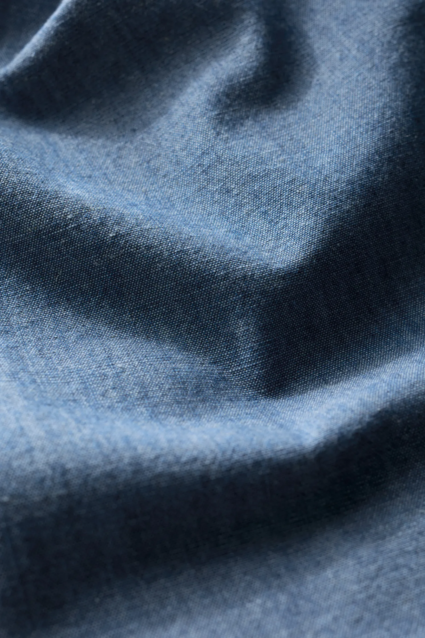 Calluna Wide Leg Chambray Trousers