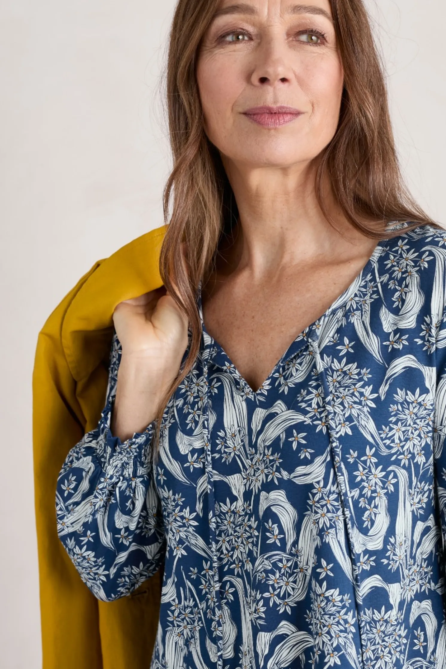 Composition Organic Cotton Jersey Tunic (Gots)