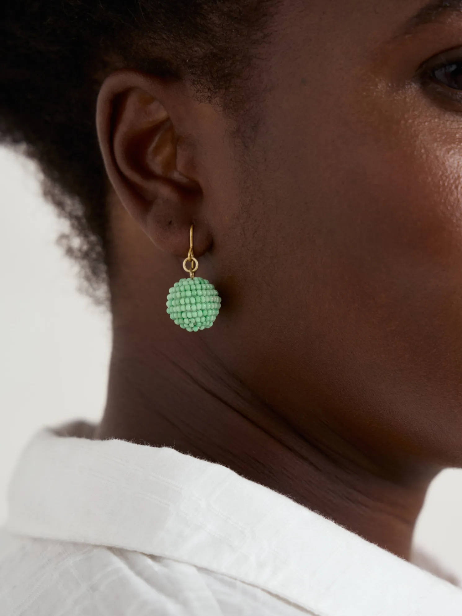 Condurrow Beaded Drop Earrings