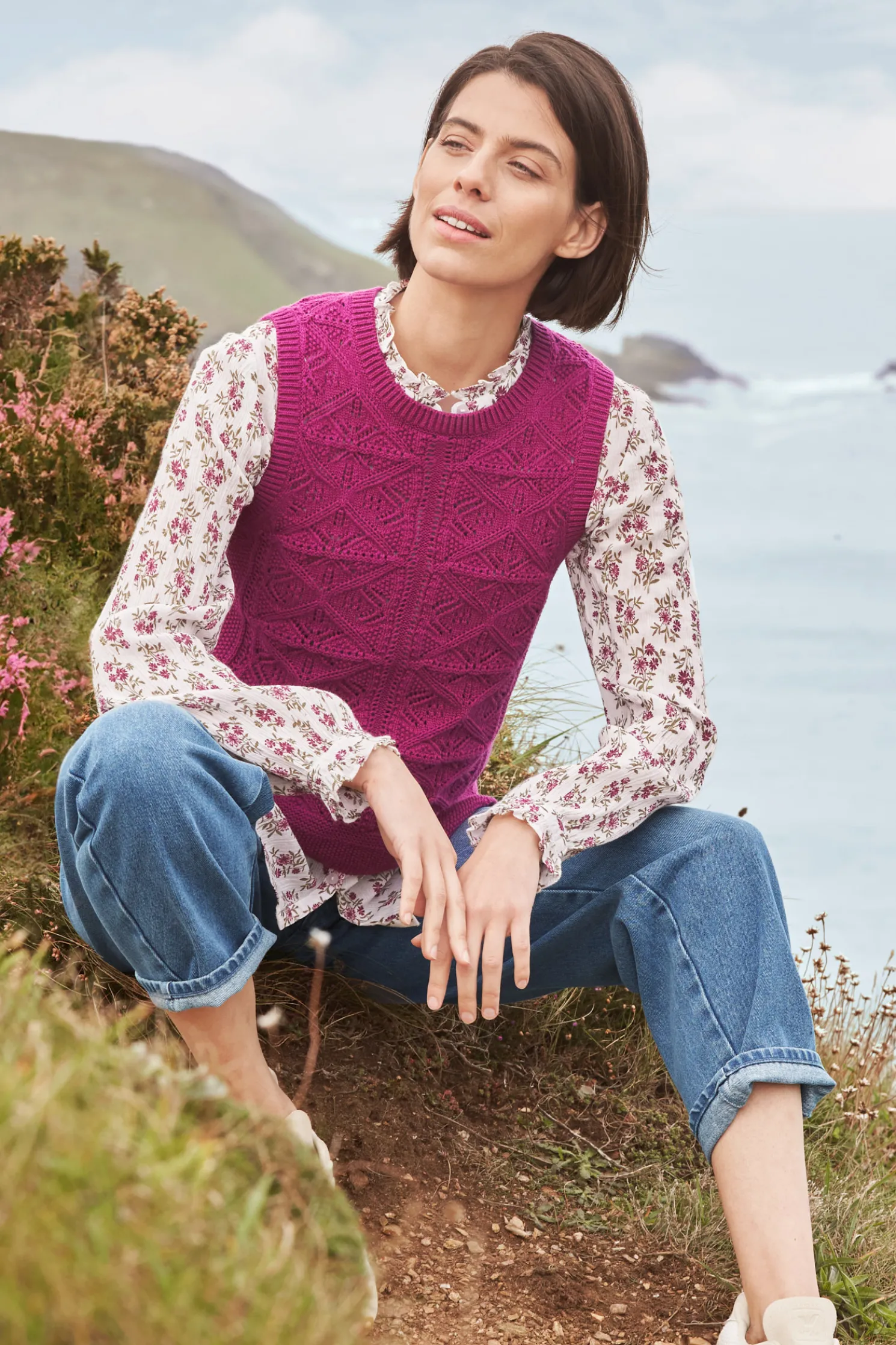 Doe Path Knitted Vest