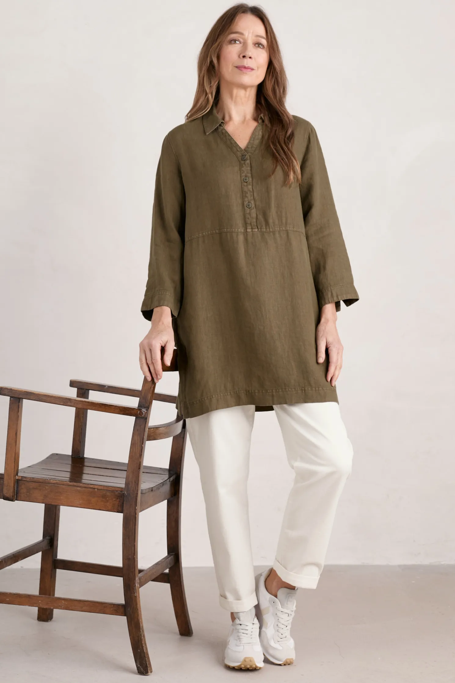 Early Sun Linen Tunic