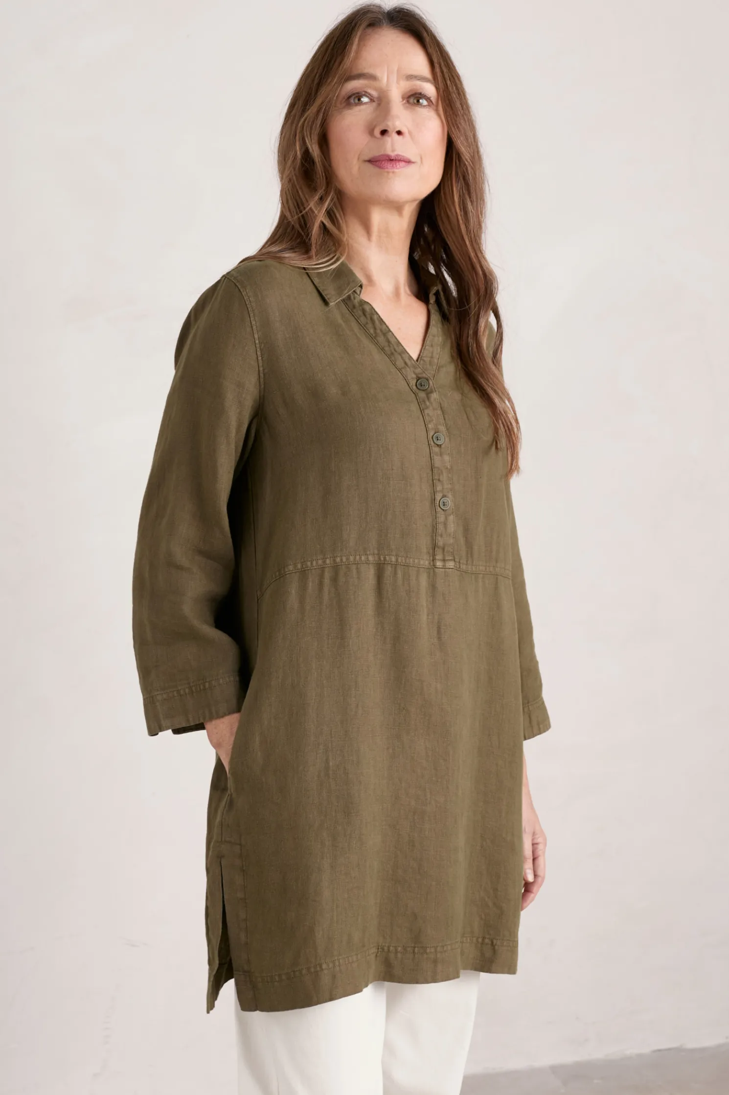 Early Sun Linen Tunic