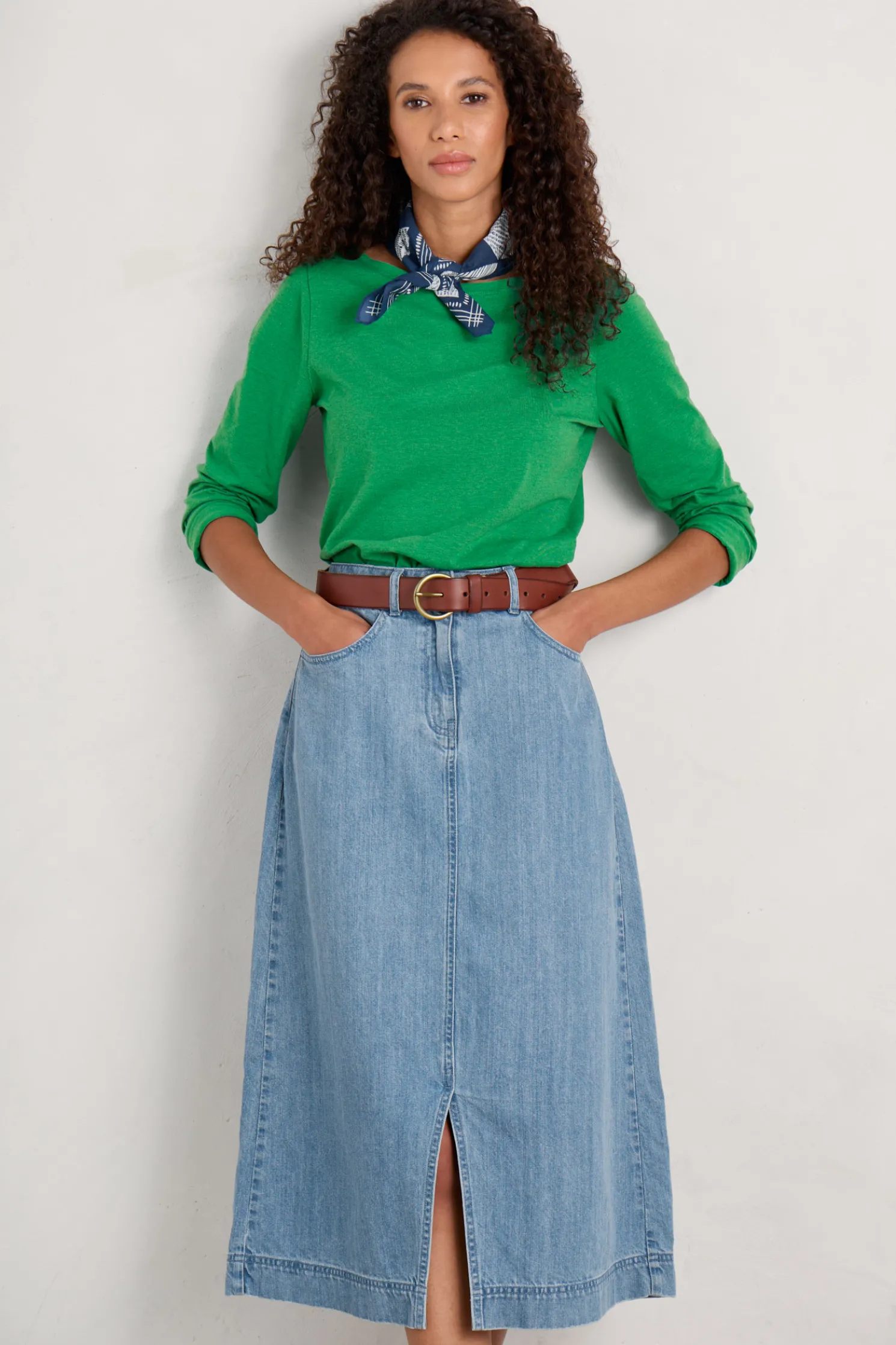 Easel Long Sleeve Jersey Top (Gots)