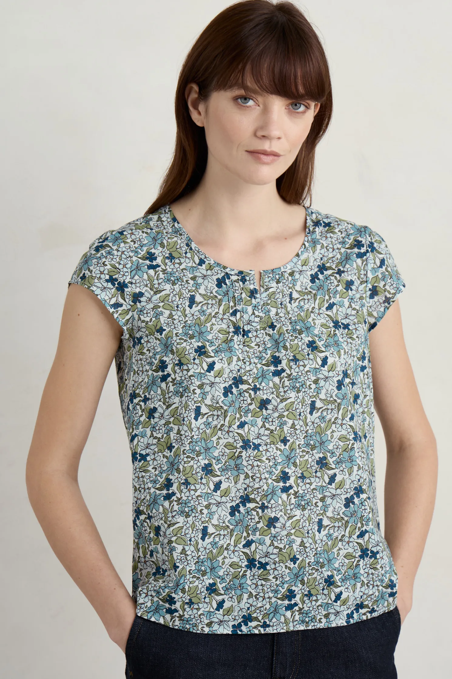 Garden Gate Cotton Top