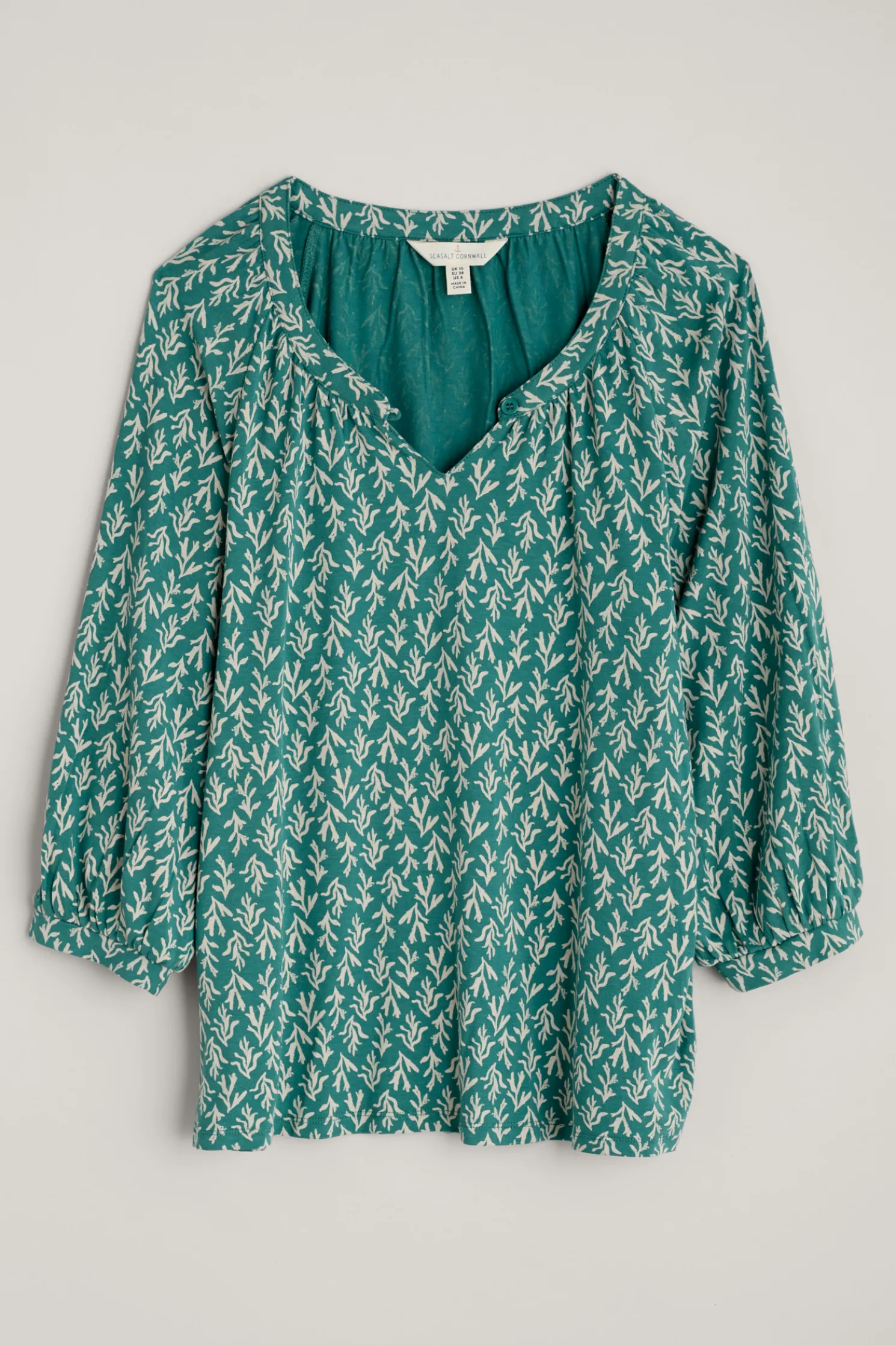 Garlanding Jersey Top