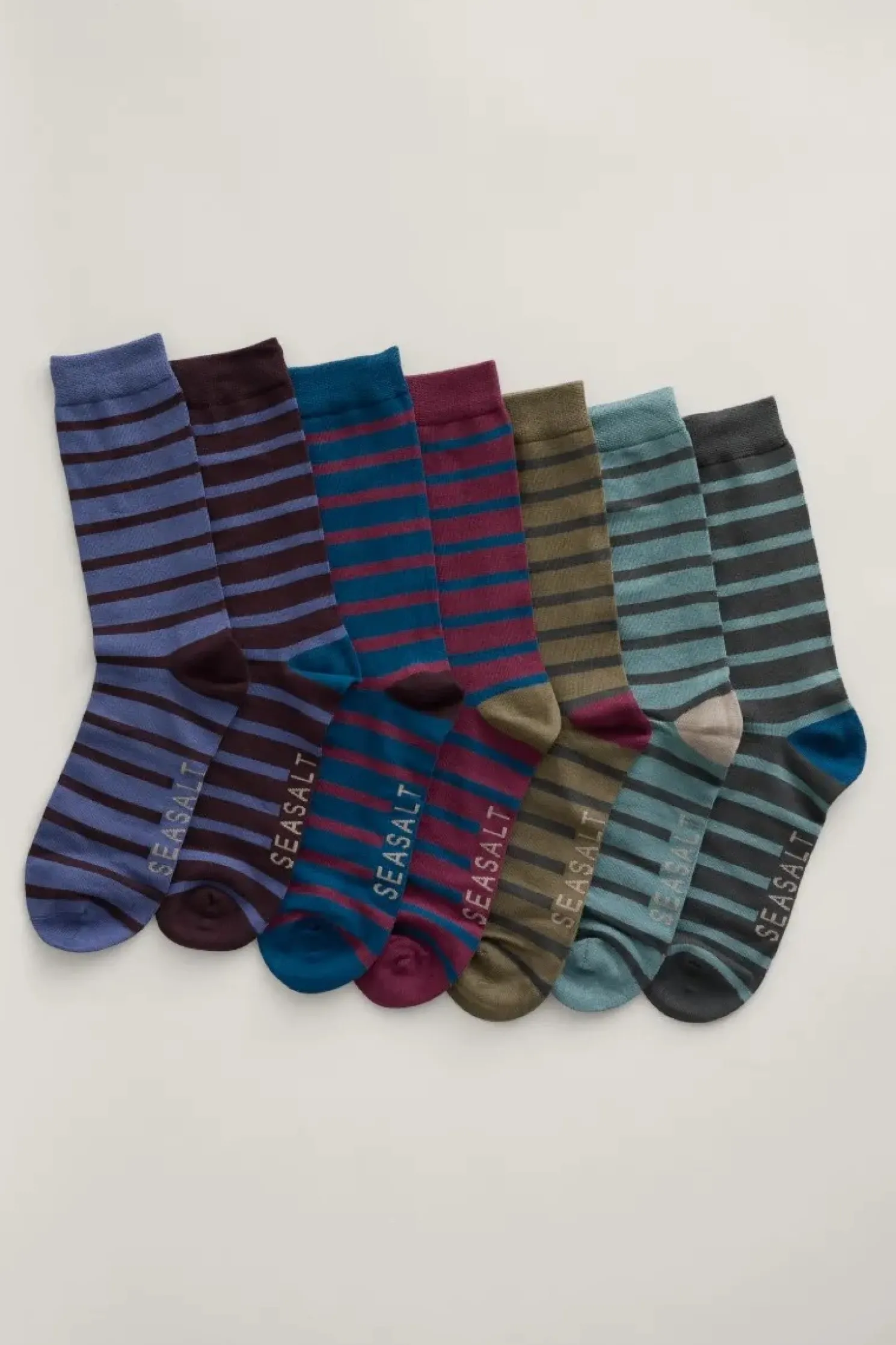 Gift Box Of 7 Men's Sailor Socks