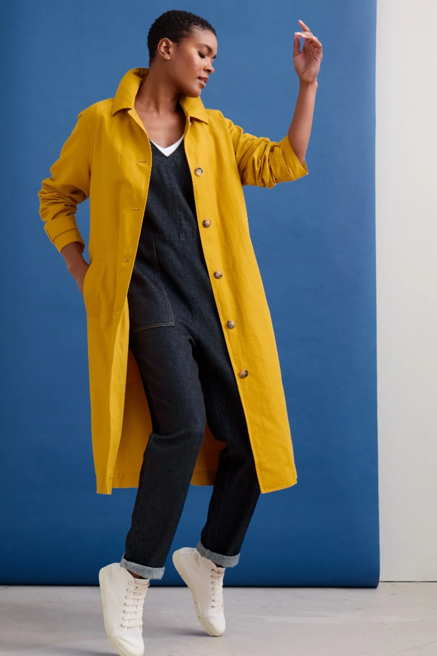 Gilley Denim Dungarees