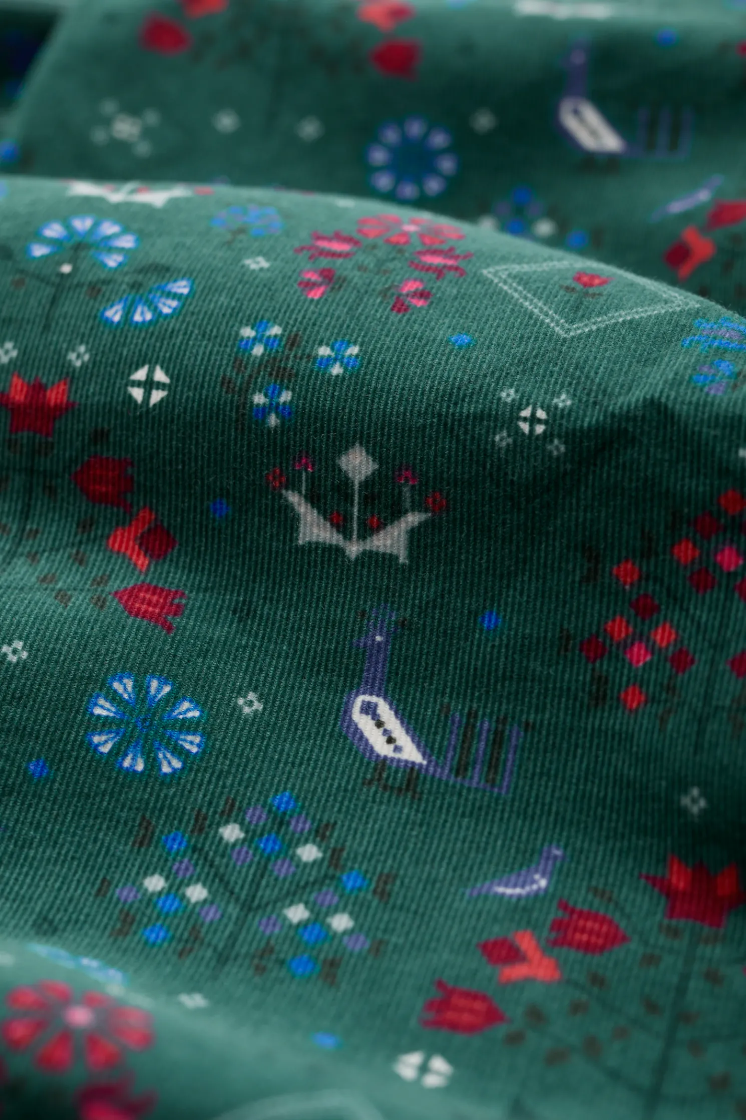 High Key Needlecord Dress