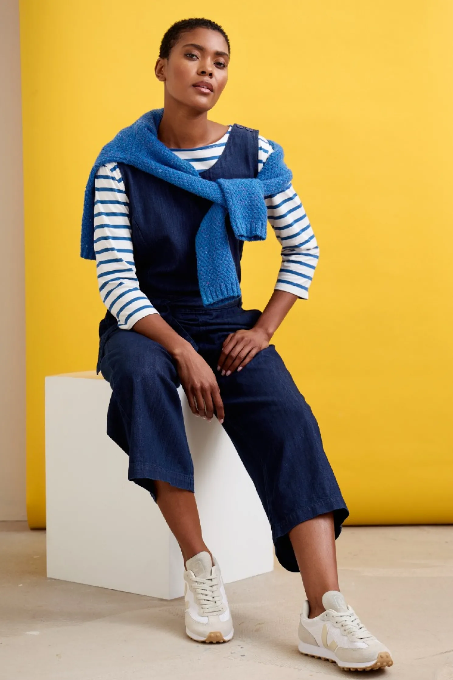 Kenethel Sleeveless Wide Leg Jumpsuit