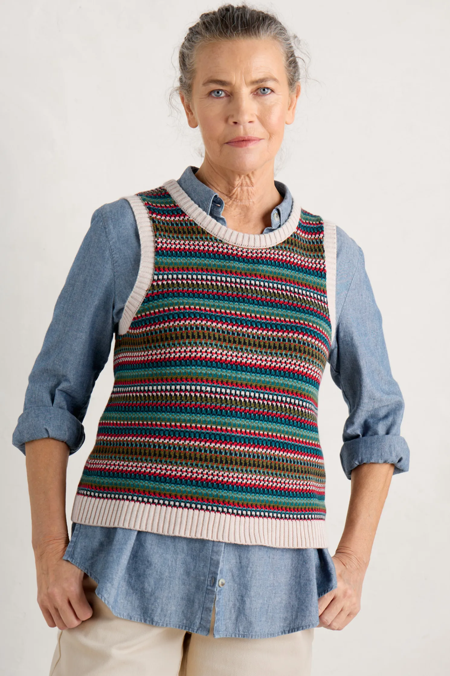 Little Grebe Fair Isle Vest