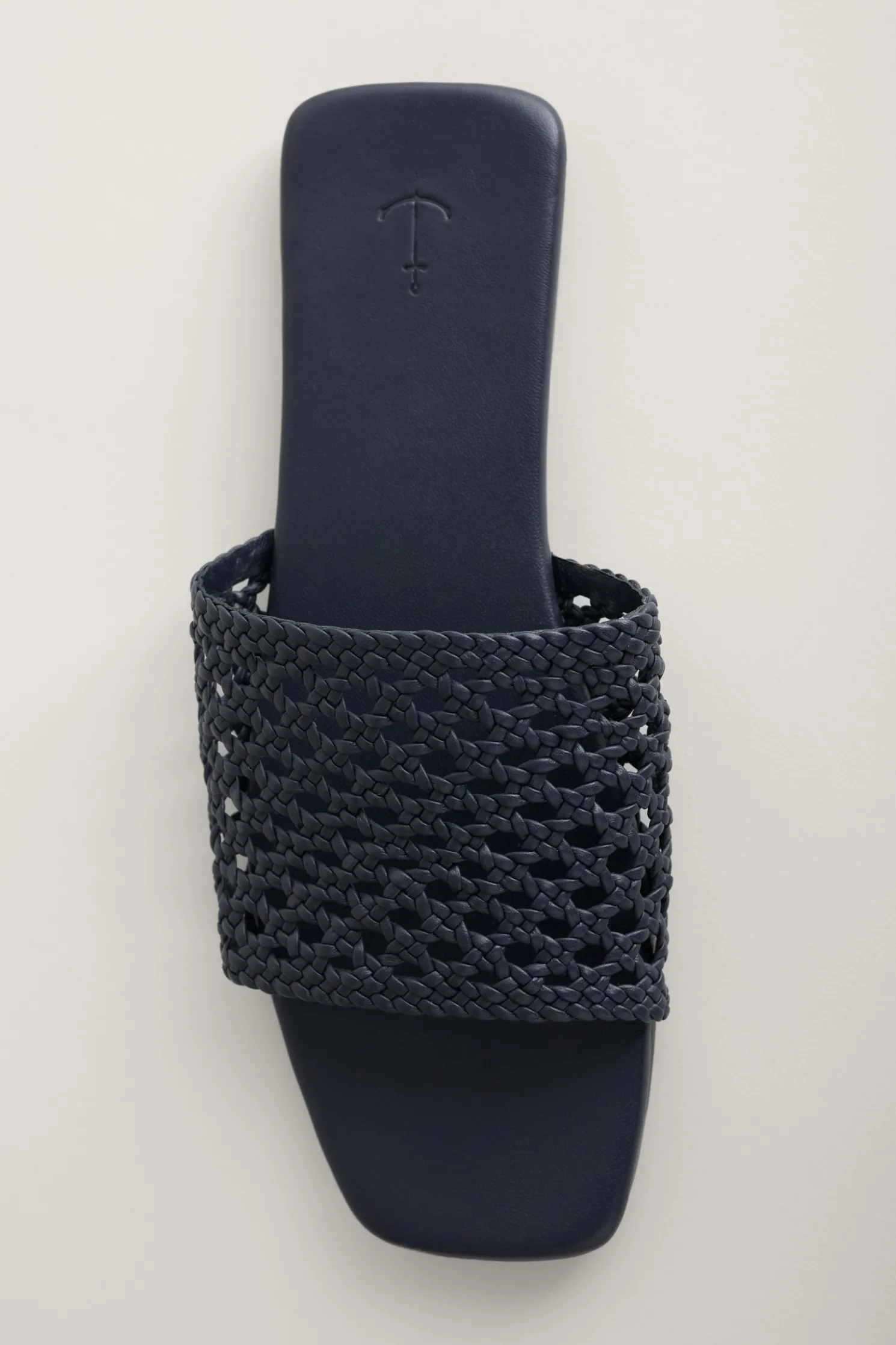 Lost Cove Flat Leather Mule Sandals