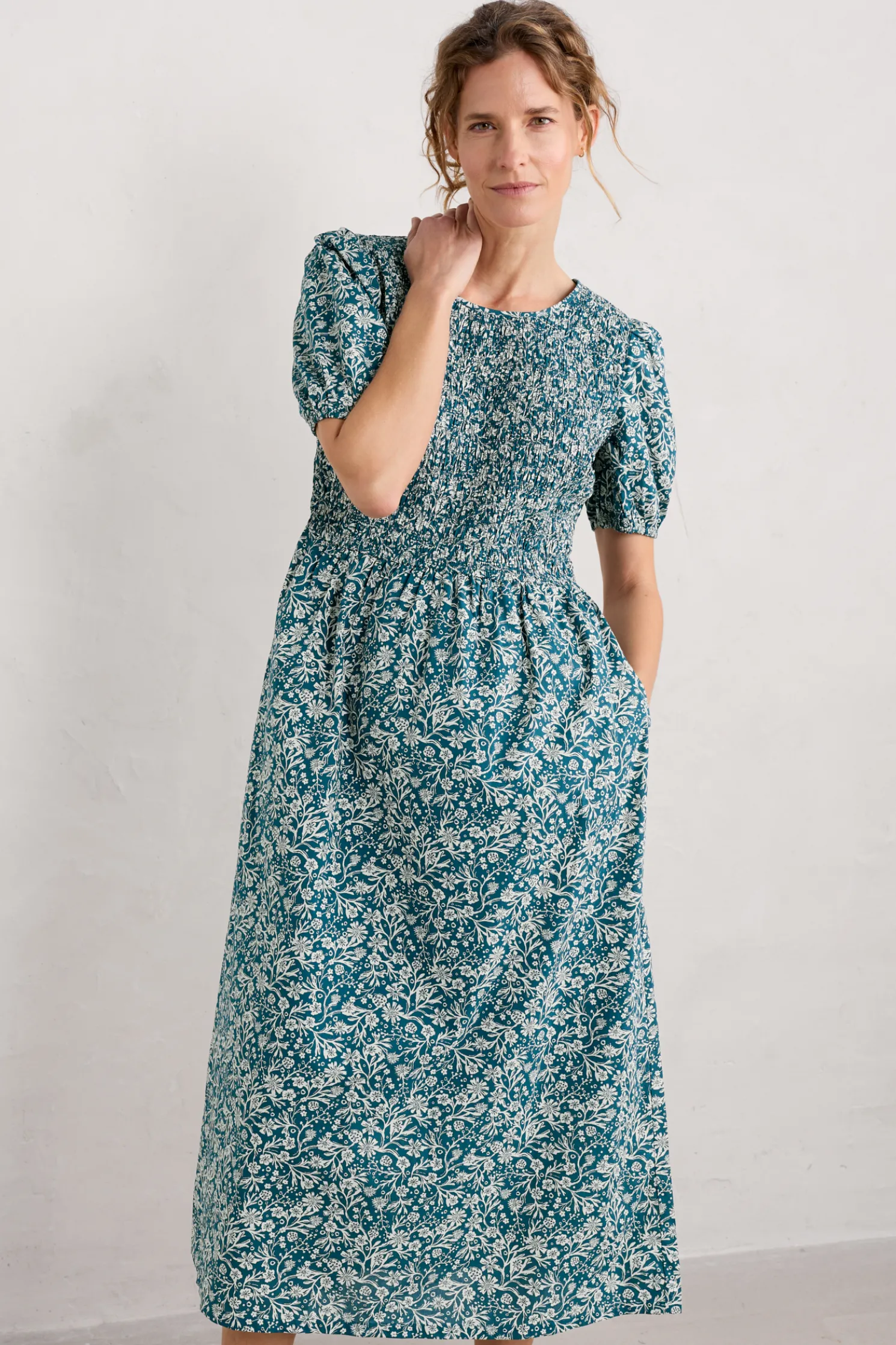 Meadowsweet Short Sleeve Dress