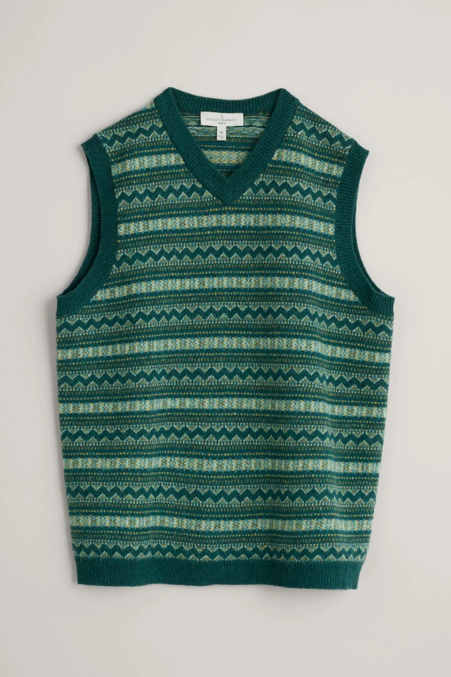 Men's Fair Isle Walt Vest