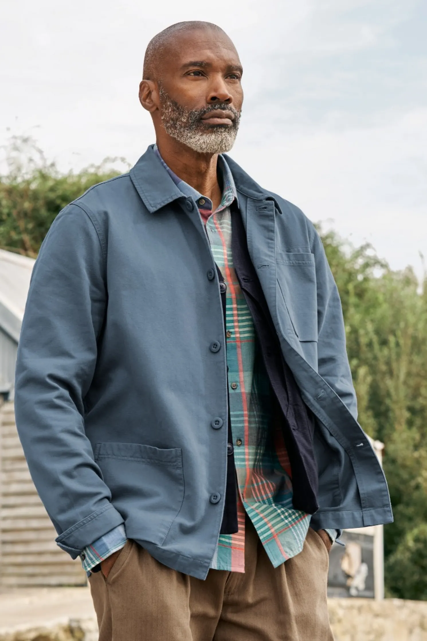 Men's Organic Cotton Canvas Tompot Jacket