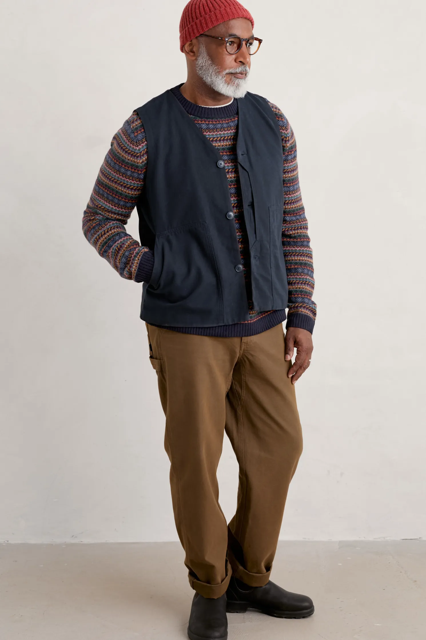 Men's Polventon Fair Isle Jumper