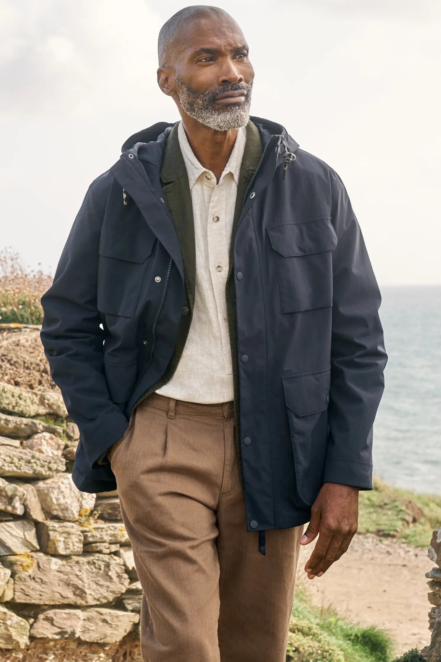 Men's Porthcurno Waterproof Jacket