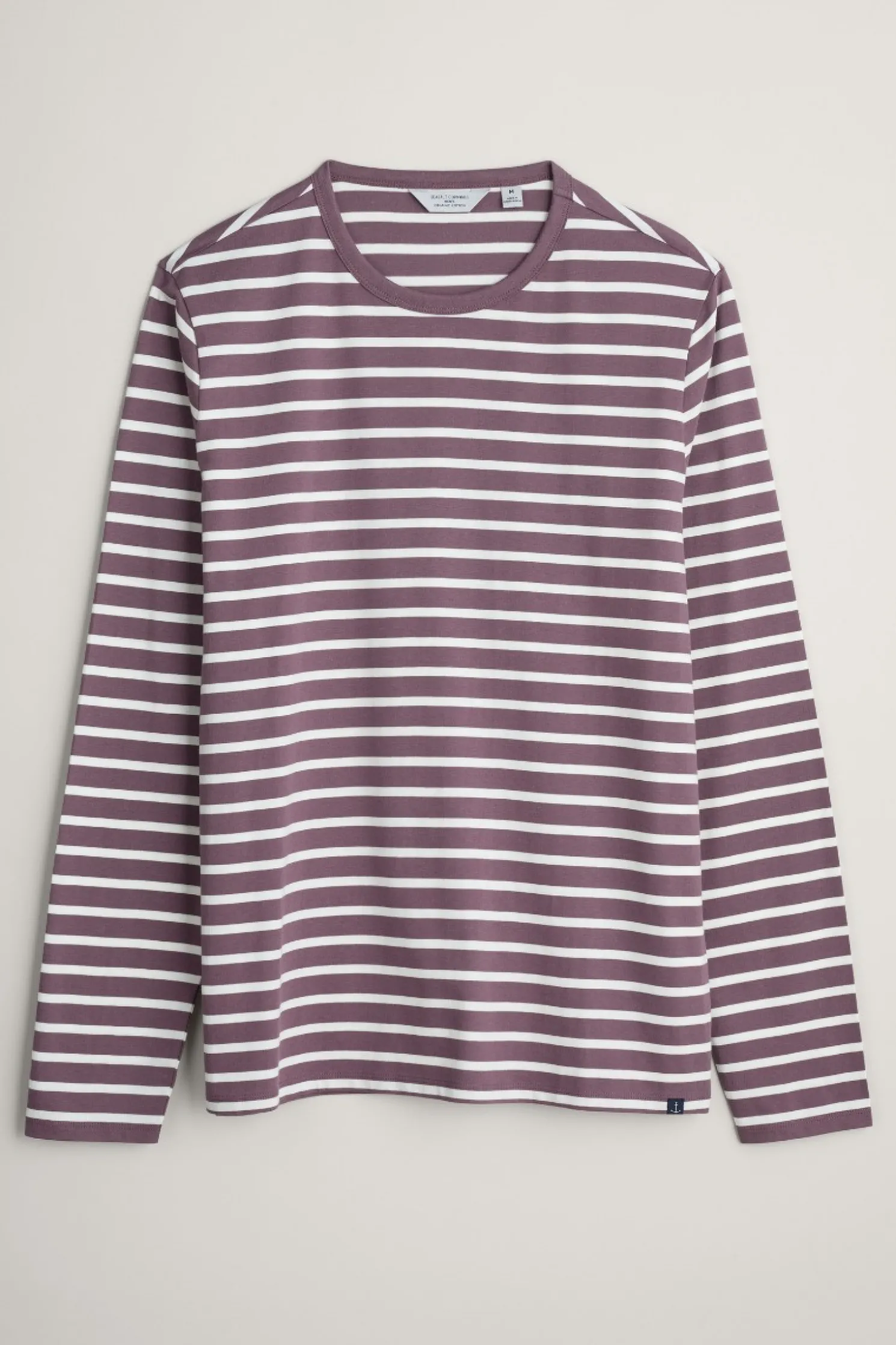 Men's Sailor Shirt With Crew Neck (Gots)