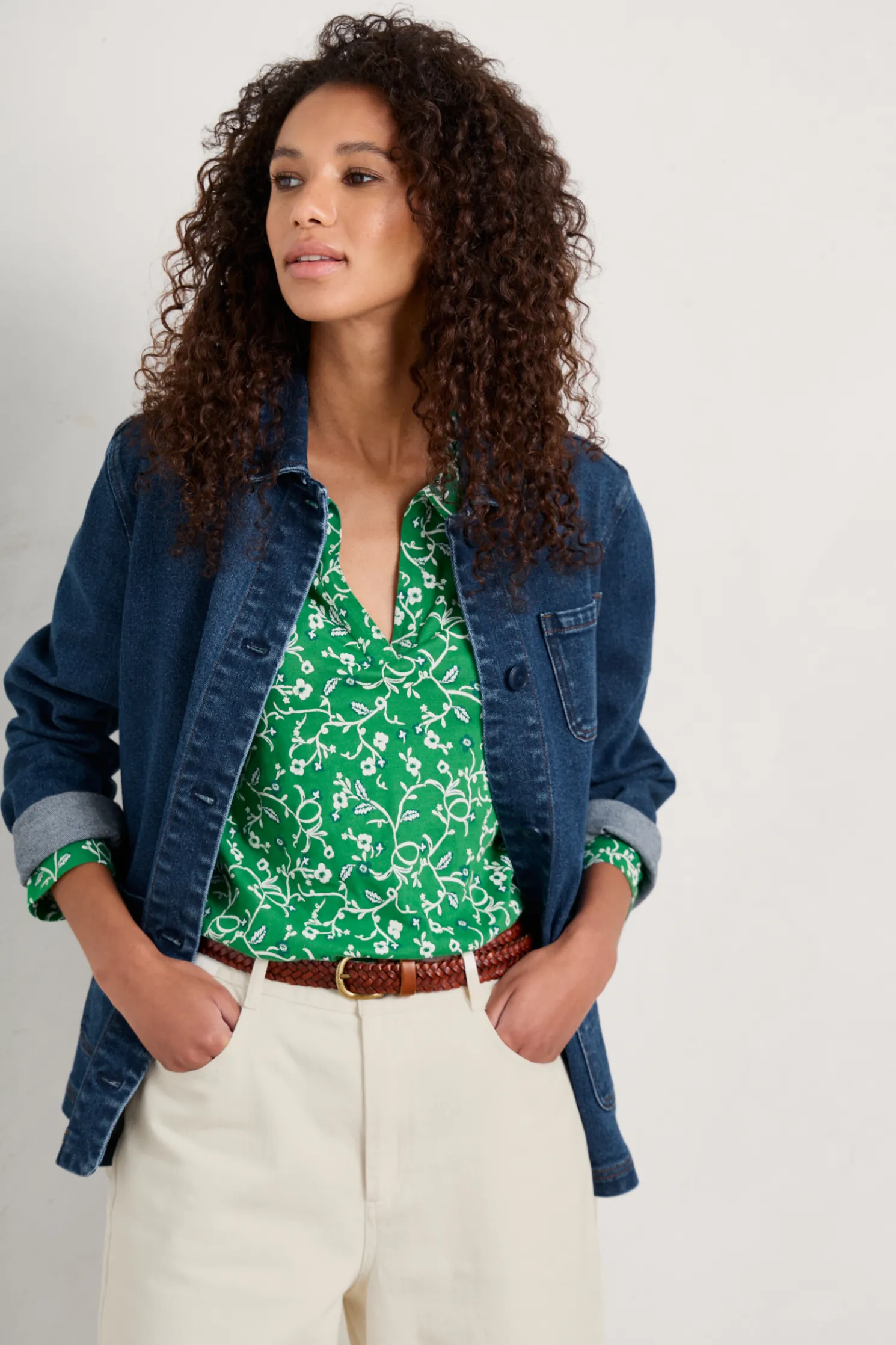 Misty Sky Organic Cotton Shirt