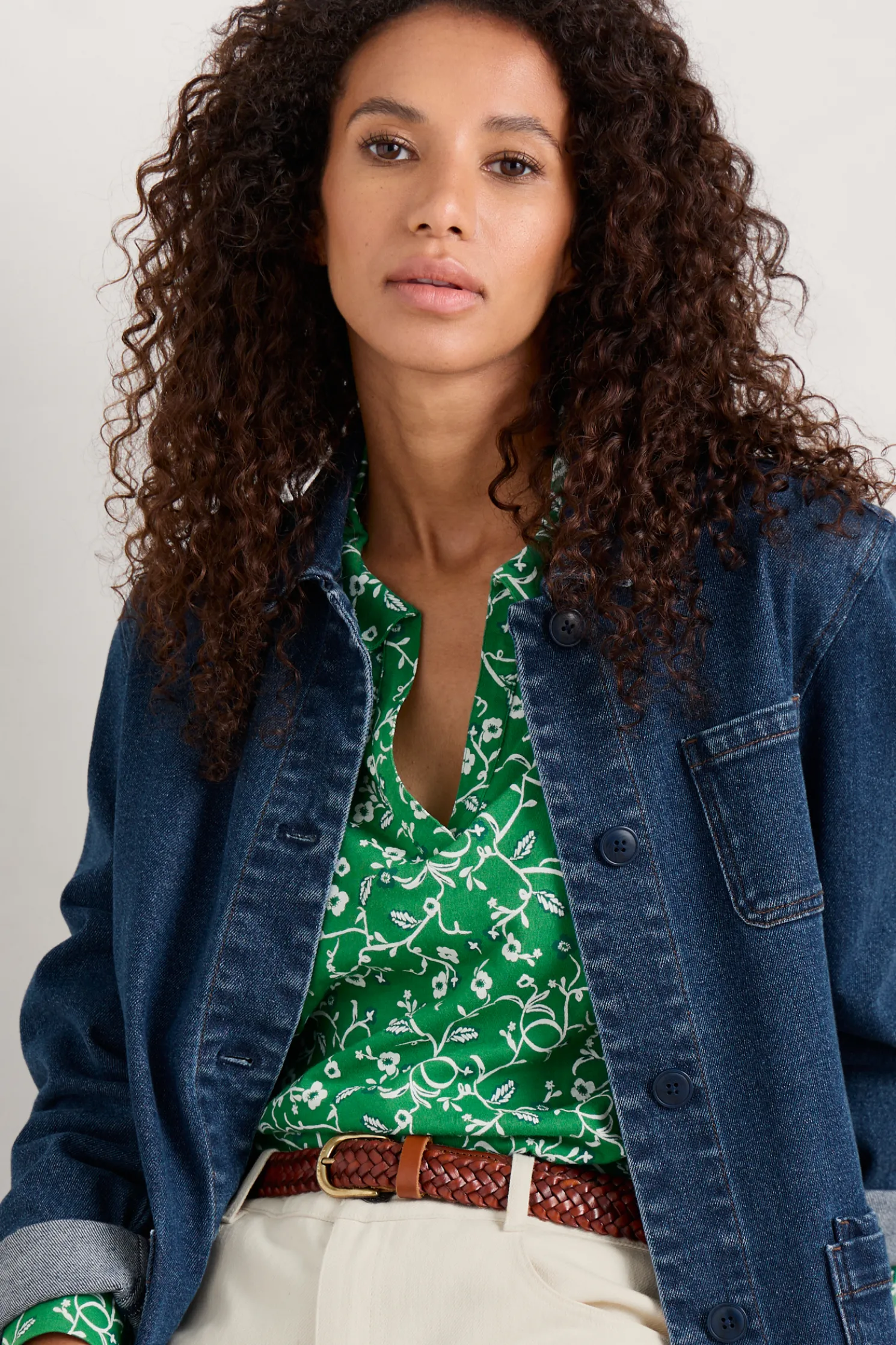 Misty Sky Organic Cotton Shirt