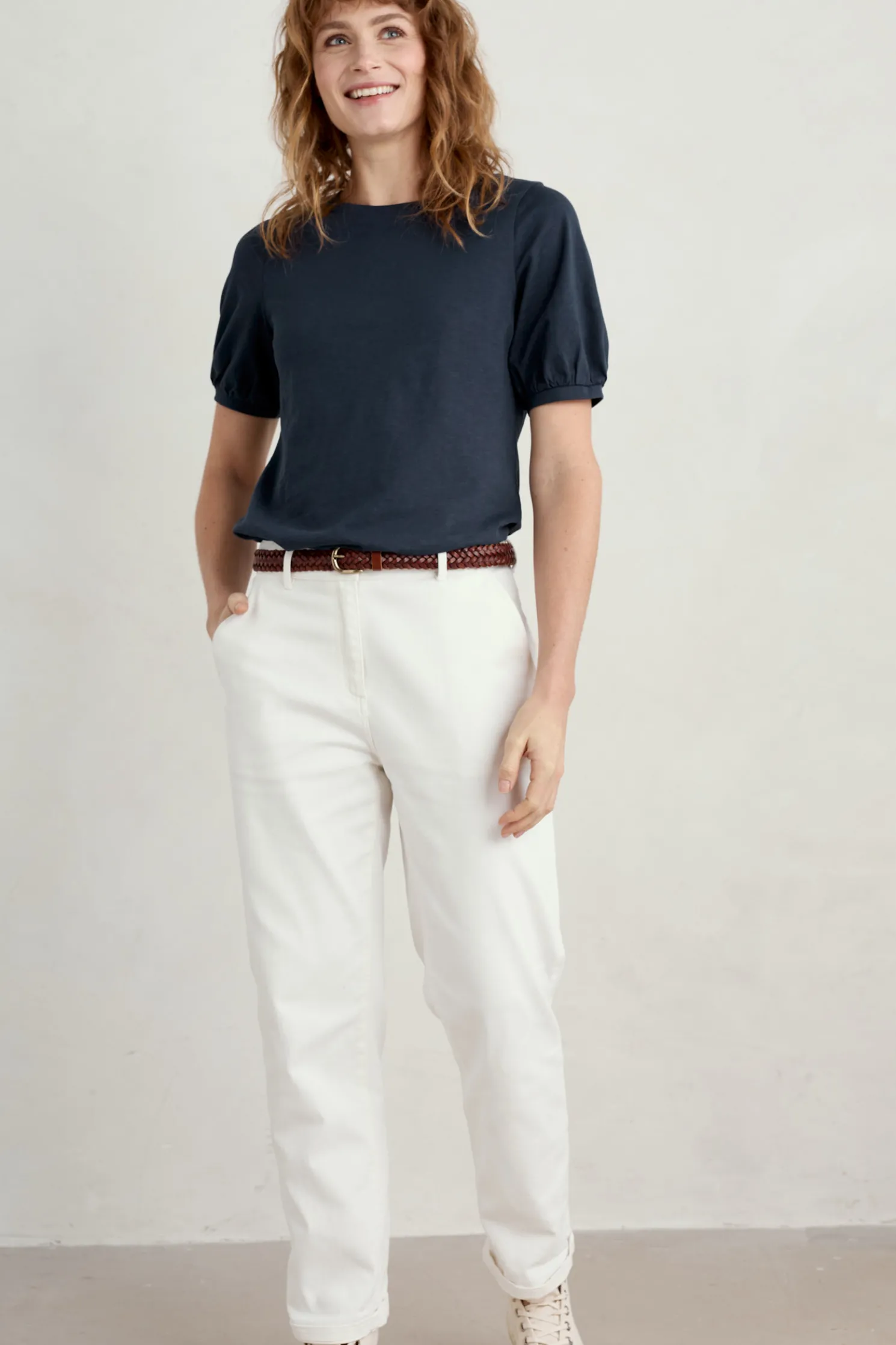 Oleander Blouson Sleeve T-Shirt (Gots)