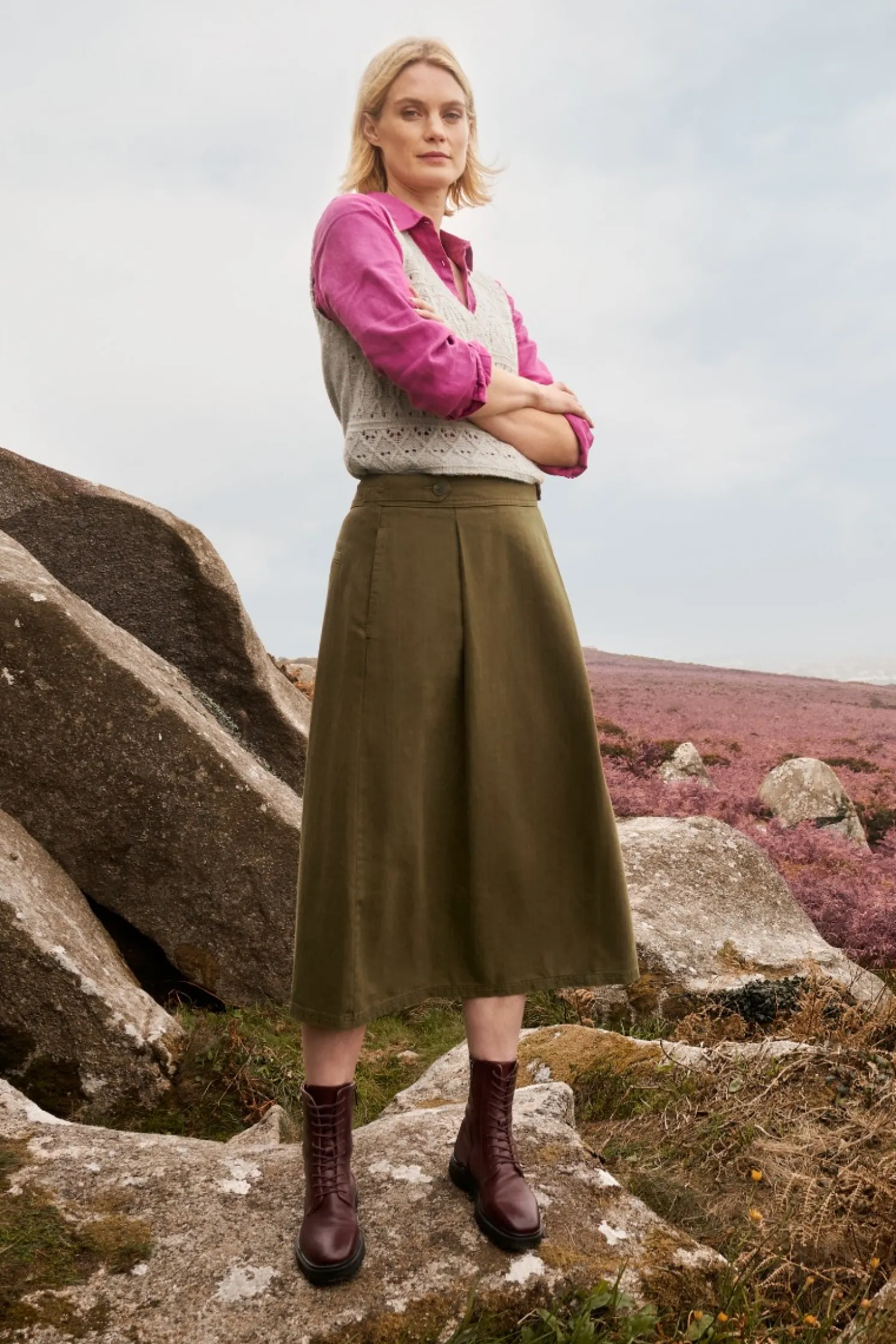 Penjerrick Midi Skirt