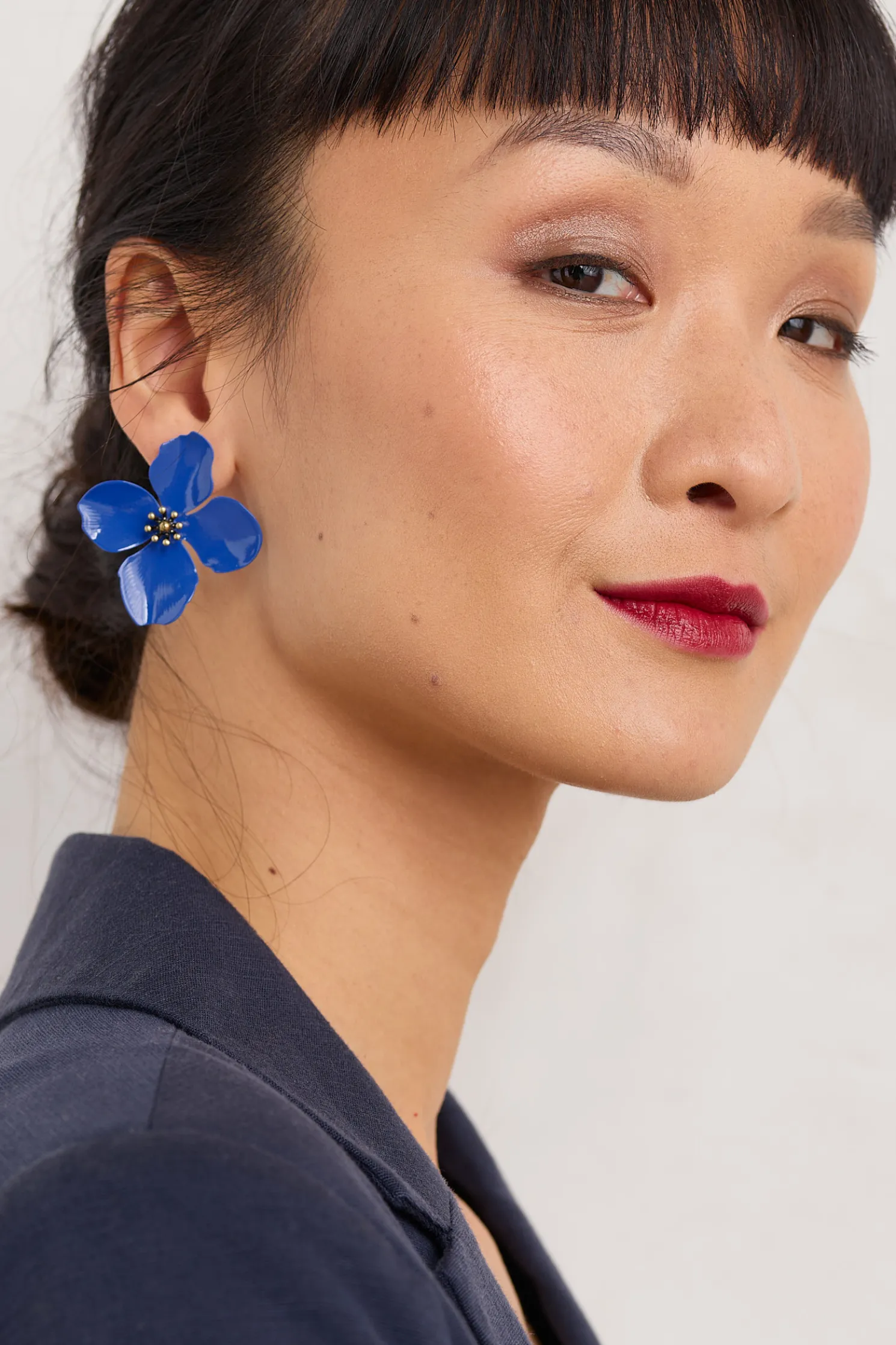 Pollinator Flower Stud Earrings