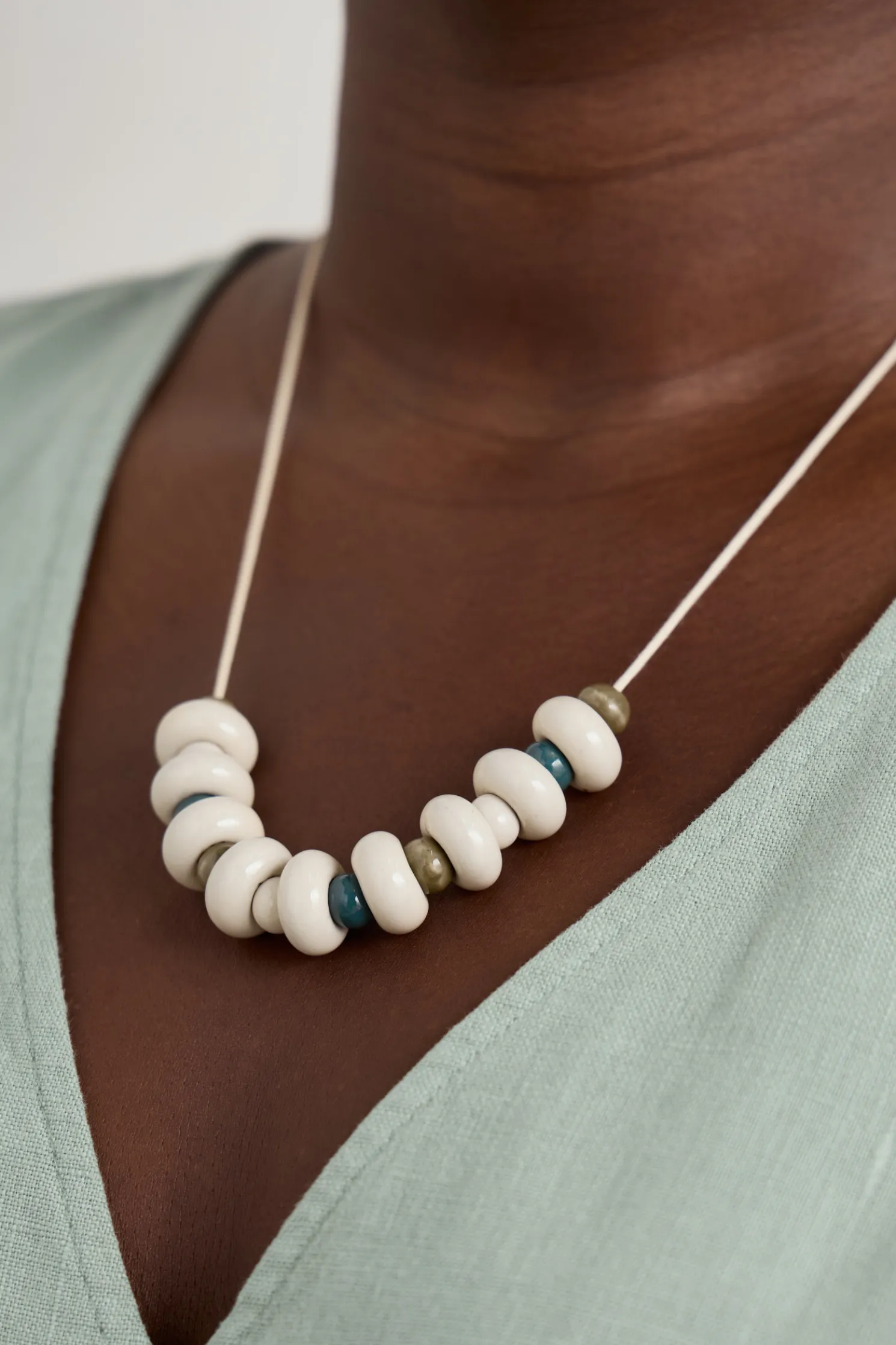 Rushes Beaded Necklace