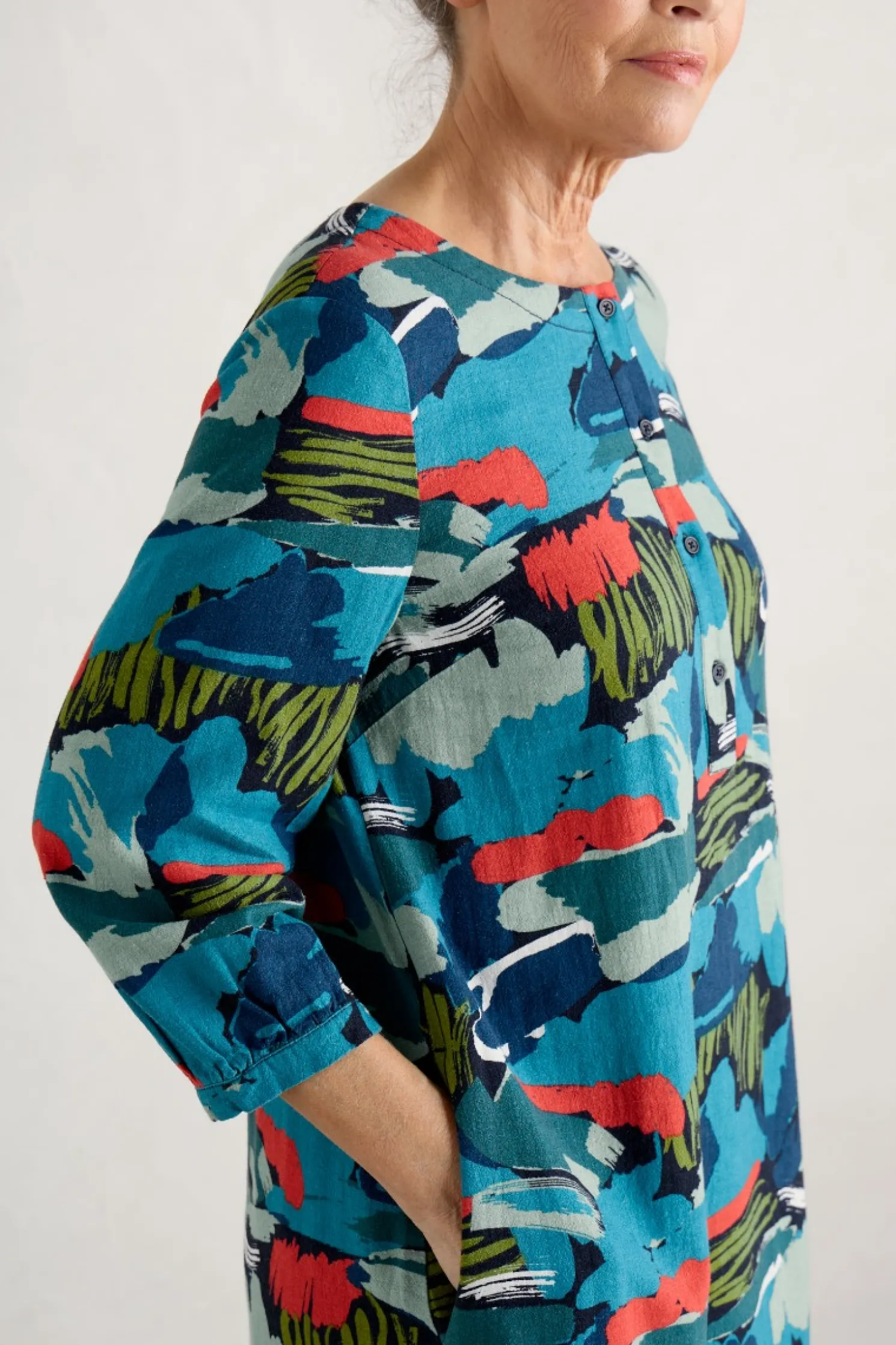 Sea Call A-Line Dress