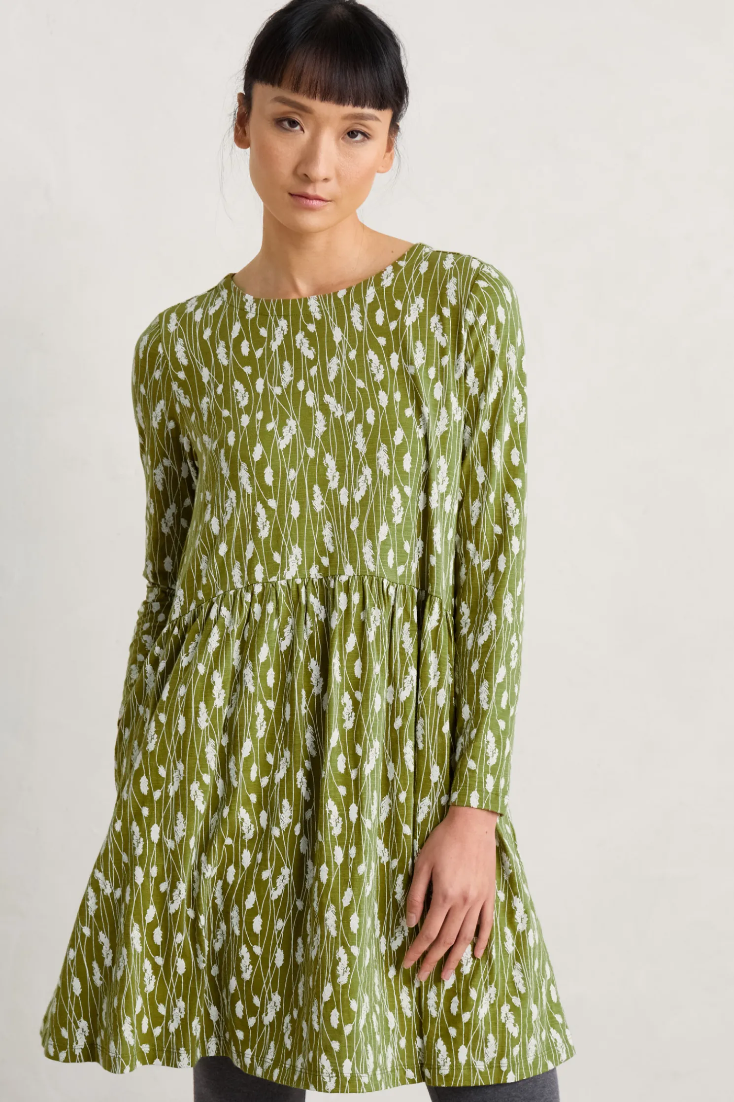 Sea Mirror Jersey Dress