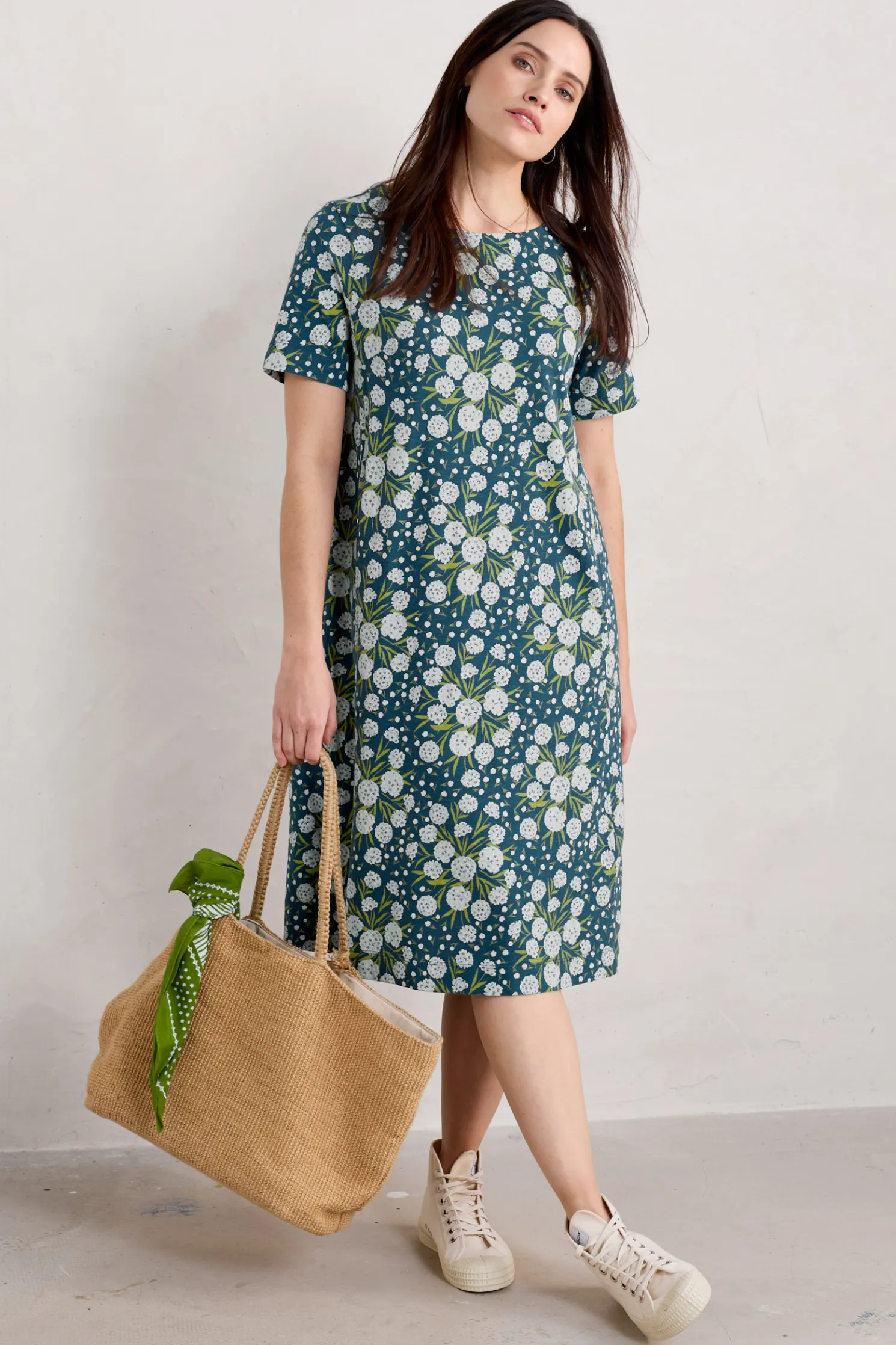 Short-Sleeved Pipers Dress