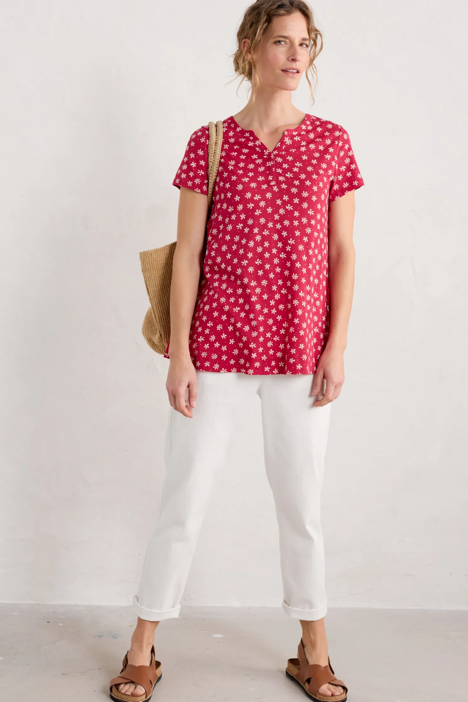 Short-Sleeved Risso Top