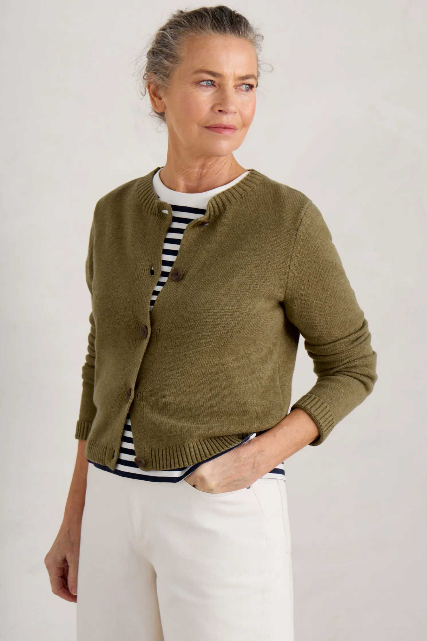 Wheal Pool Organic Cotton Cardigan
