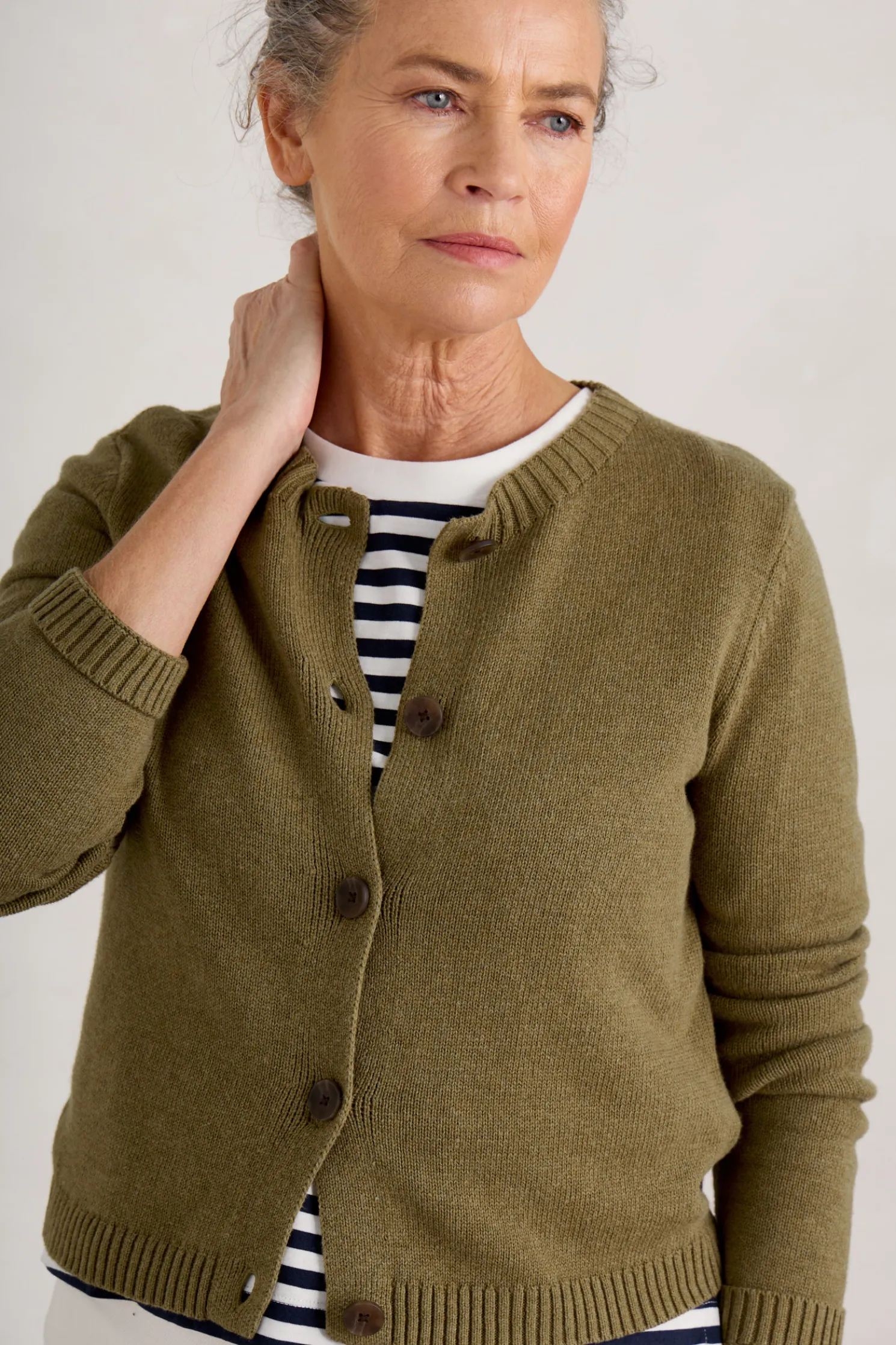 Wheal Pool Organic Cotton Cardigan