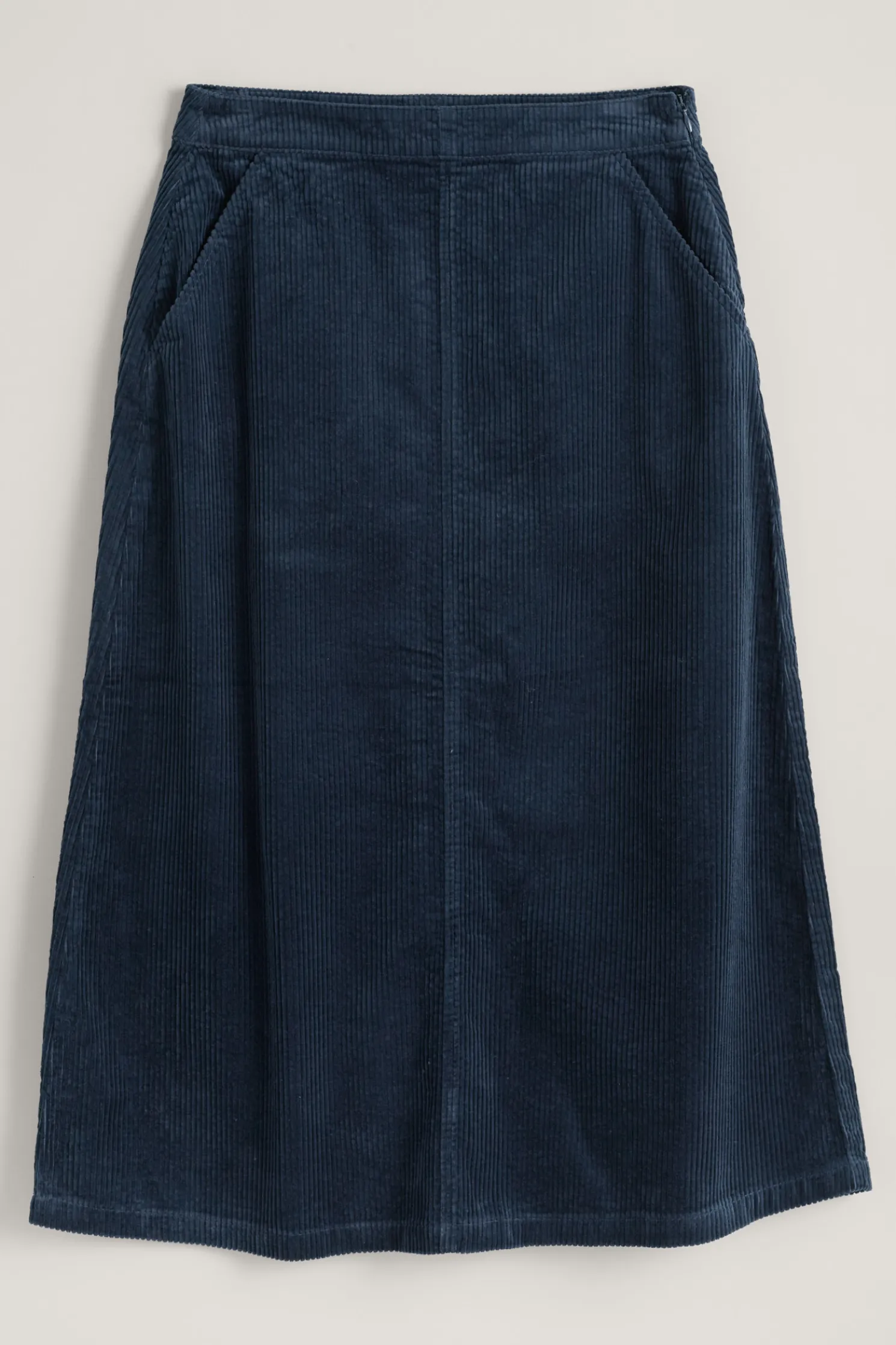Window Wren Cord Midi Skirt