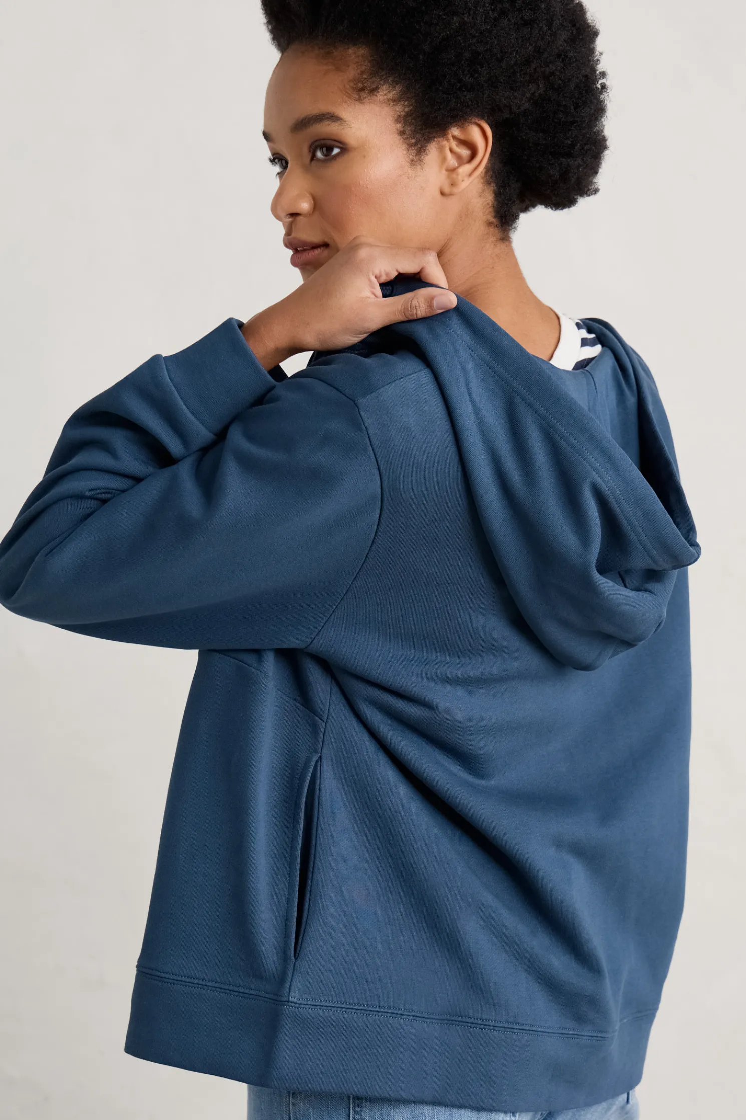 Wych Elm Zip Up Hoodie